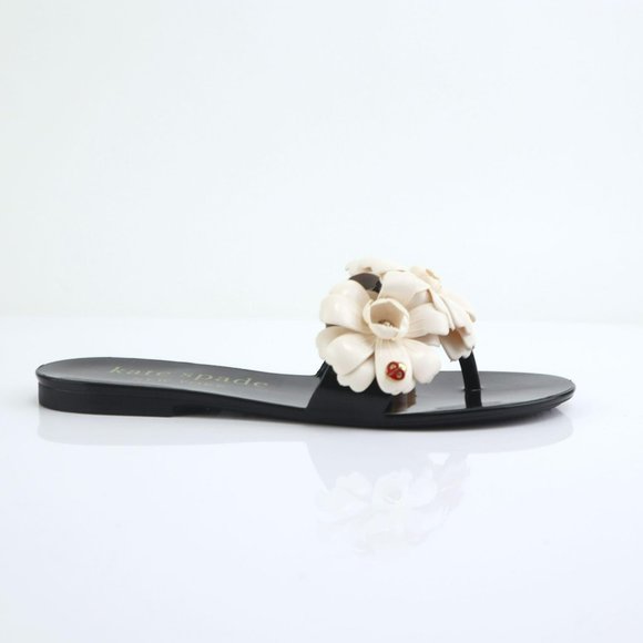 GARDENIA Flower Ladybug Sandals 7 - Picture 9 of 11